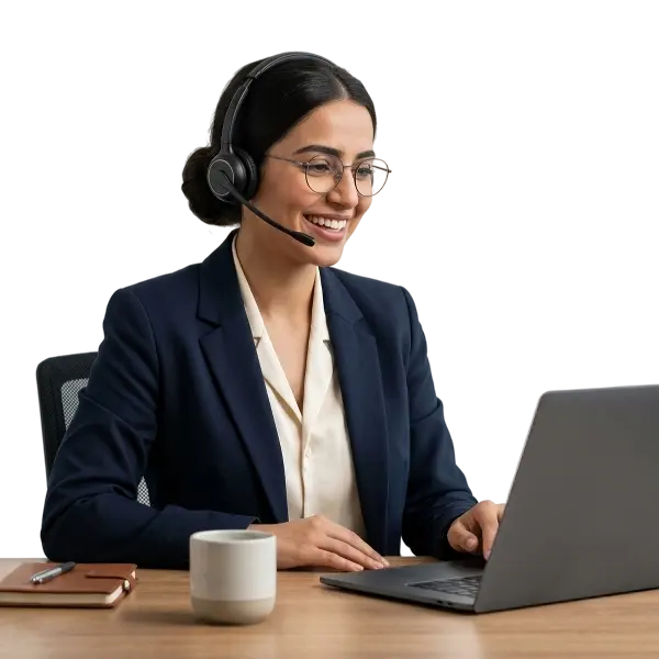 Reception and Phone Services image.