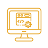 Web Development Services active icon.